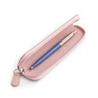 Zestawy piśmiennicze - Zestaw prezentowy długopis Parker Jotter Originals Niebieski z różowym etui - miniaturka - grafika 1