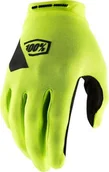 Rękawiczki rowerowe - 100% Rękawiczki 100% RIDECAMP Glove fluo yellow roz. XXL długość dłoni 209-216 mm NEW - miniaturka - grafika 1