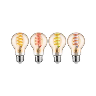 Paulmann żarówka LED ZigBee E27 6,3W RGBW złota - Żarówki LED - miniaturka - grafika 4