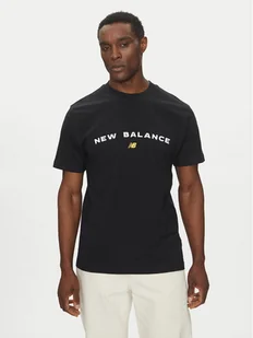 New Balance T-Shirt Reimagined Graphic MT51506 Czarny Relaxed Fit - Koszulki męskie - miniaturka - grafika 1