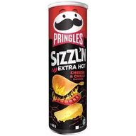 Chipsy - Chipsy Pringles Hot Cheese & Chilli 180g - miniaturka - grafika 1