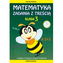 Matematyka Zadania z treścią Klasa 3 Ewa Buczkowska - Książki edukacyjne - miniaturka - grafika 1