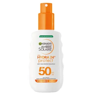 Garnier Ambre Solaire Hydra 24H spray ochronny SPF50 150ml - Balsamy i kremy do ciała - miniaturka - grafika 1