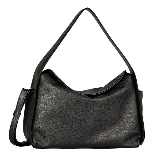 TOM TAILOR Rowan Hobo Bag damska torba na ramię, duża, czarny, l