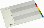 Przekładki do segregatorów - Bantex Faneblad lyreco 5-delt a3 tværformat - miniaturka - grafika 1