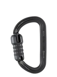 Karabinek Petzl Bm'D Triact-Lock - black - Sprzęt wspinaczkowy - miniaturka - grafika 1