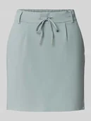 Spódnice - Spódnica mini rozkloszowana z mieszanki wiskozy model ‘POPTRASH’ - miniaturka - grafika 1