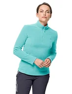 Swetry damskie - Jack Wolfskin Damski Sweter Gecko W Zielony Peppermint Xl - miniaturka - grafika 1