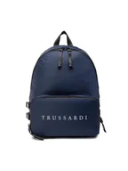 Plecaki - Plecak 71B00328 Granatowy - Trussardi - miniaturka - grafika 1