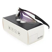 Okulary sportowe - Ochronne elastyczne okulary rowerowe bezbarwne polikarbonowe z filtrem UV400 ESTILLO EST-412-0 - miniaturka - grafika 1