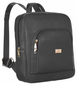 Plecaki - Plecak damski Peterson PTN PL-29601 szary - miniaturka - grafika 1