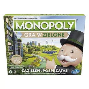 Monopoly Graj w Zielone, E9348 - Gry planszowe - miniaturka - grafika 1