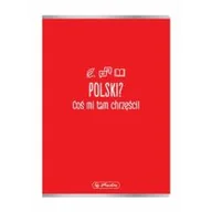 Zeszyty szkolne - Herlitz Zeszyt A5/60k linia Her Polski Fol A 5 - miniaturka - grafika 1