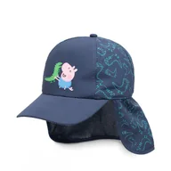 Czapki dla dzieci - Czapka z daszkiem Peppa Pig ACCCS_SS23_186PP Granatowy - miniaturka - grafika 1