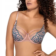 Biustonosze - Ava biustonosz półusztywniany beżowy zielony 1927 Angel rozmiar 80C - miniaturka - grafika 1