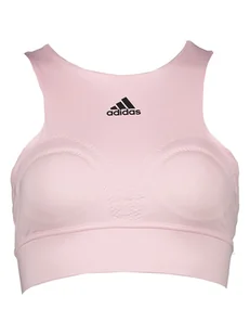 adidas Biustonosz sportowy w kolorze jasnoróżowym - Bielizna sportowa damska - miniaturka - grafika 1