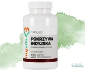 Odchudzanie i oczyszczanie - POKRZYWA INDYJSKA MyVita 120 sztuk - miniaturka - grafika 1
