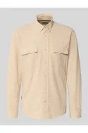 Koszule męskie - Koszula casualowa z listwą guzikową - camel active - miniaturka - grafika 1