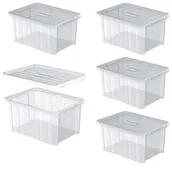 Inne mocowania - 5x Pojemnik, organizer do przechowywania NCC16 z pokrywą - miniaturka - grafika 1