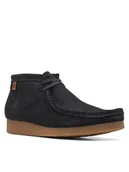 Botki męskie - Clarks Trzewiki Shacre Boot 26159437 Czarny - miniaturka - grafika 1