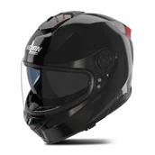 Kaski motocyklowe - Kask Integralny Nolan N80-8 Classico Czarny/Czerwony BłyszczącyXL - miniaturka - grafika 1