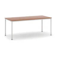 Stoły - B2B Partner Stół do jadalni 1800 x 800 mm, blat czereśnia, nogi jasnoszare 555686 - miniaturka - grafika 1