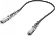 Kable komputerowe i do monitorów - Ubiquiti Kabel sieciowy SFP28 UBIQUITI Czarny 50 cm - miniaturka - grafika 1