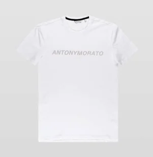 T-Shirt Męski Antony Morato Super Slim Fit White - Xxl - Koszulki męskie - miniaturka - grafika 1