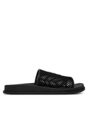 Klapki i japonki damskie - Calvin Klein Klapki Mesh Mule Slides HW0HW02889 Czarny - miniaturka - grafika 1