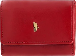 Puccini Portfel damski skórzany PUCCINI MU1806 3 Czerwony uniwersalny - Portfele - miniaturka - grafika 1