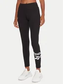 Legginsy - Reebok Legginsy Willow RK25082CCW Czarny Slim Fit - miniaturka - grafika 1