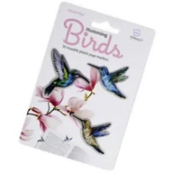 Zakładki do książek - Thinking Gifts StikkiMarks Hummingbirds Zakładki Kolibry - Thinking Gifts - miniaturka - grafika 1