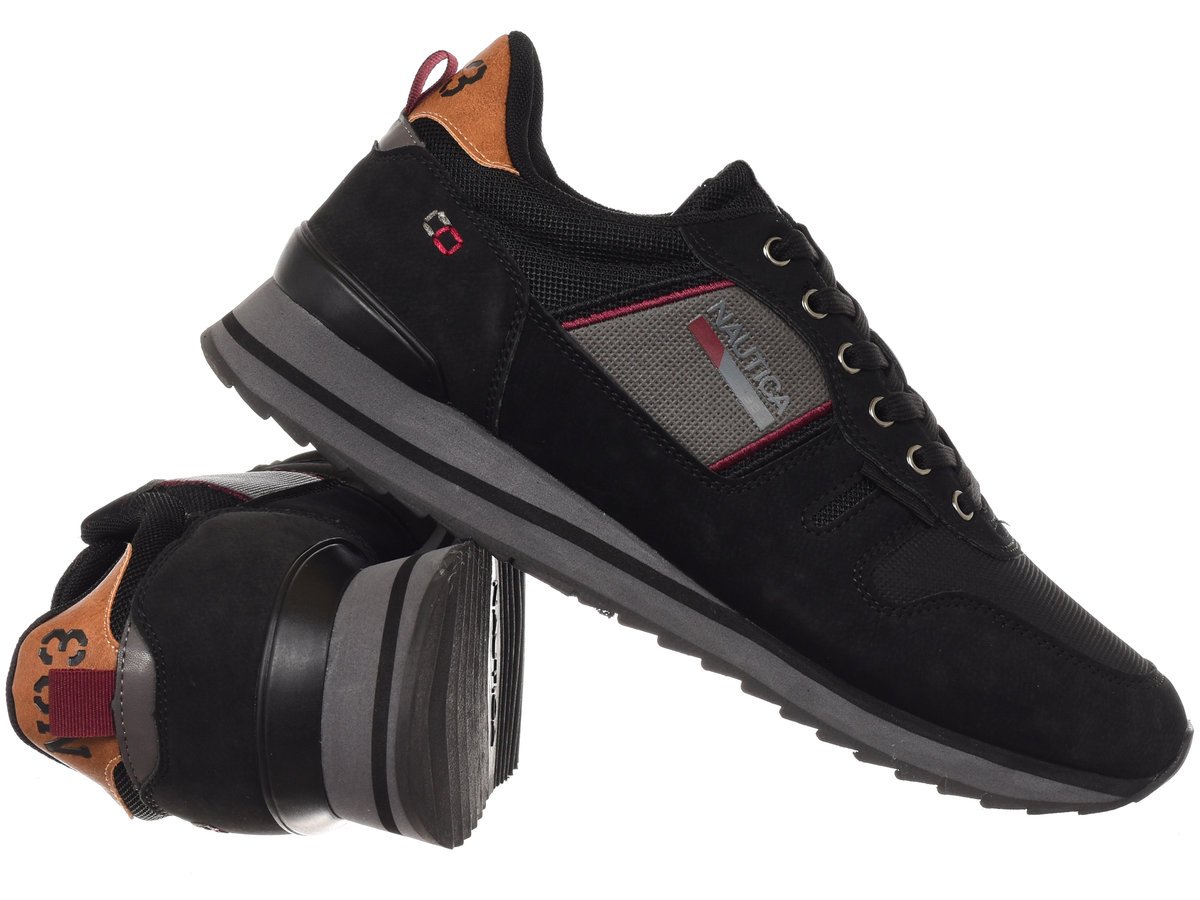 Buty męskie NAUTICA ARNOLD NTM423F02/01 BLACK-46