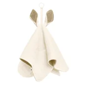 Smoczki uspokajające - Bibs Cuddle Cloth Kangaroo Pieluszka Przytulanka Z Zawieszką Na Smoczek Ivory - miniaturka - grafika 1
