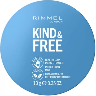 Rimmel Kind &Free pressed powder - puder do twarzy 50 Deep - Pudry do twarzy - miniaturka - grafika 3