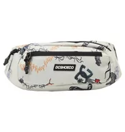 Torby męskie - DC Shoes TUSSLER 4 - saszetka na pasek - mężczyźni - jeden rozmiar - brązowa, Birch Scribble Print, Einheitsgröße, casual - miniaturka - grafika 1