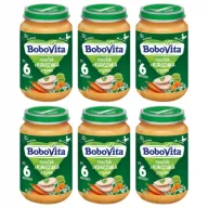 Dania dla dzieci - BoboVita Rosołek z kurczaka z ryżem po 6 miesiącu zgrzewka 6 x 190 g - miniaturka - grafika 1