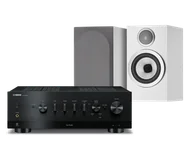 Zestawy stereo - Yamaha R-N1000A (czarny) + 707 S3 (biały) - miniaturka - grafika 1