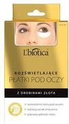 Kosmetyki pod oczy - Lbiotica Rozświetlające Płatki pod oczy z drobinami złota 3 x 2 szt. - miniaturka - grafika 1