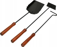 Akcesoria do grilla - Zestaw Przybory Kominkowe Akcesoria Pieca Kominka - miniaturka - grafika 1