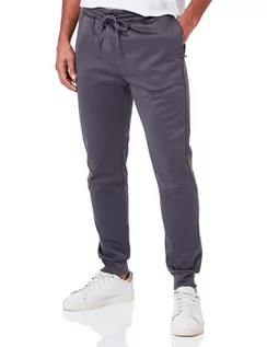 Spodenki męskie - Champion Legacy Authentic Pants-Script Logo Storm Fleece Rib Cuff męskie spodnie dresowe, Grigio Grafite Melange, S - grafika 1