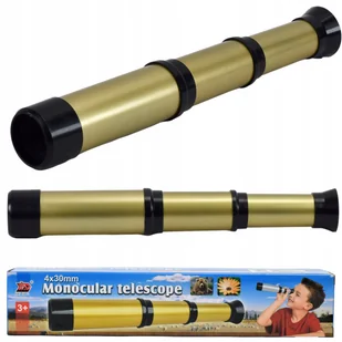 LUNETA DLA DZIECI MONOCULAR TELESKOP OBIEKTYW PIRACKI TELESKOP ZABAWKA - Mały naukowiec - miniaturka - grafika 1