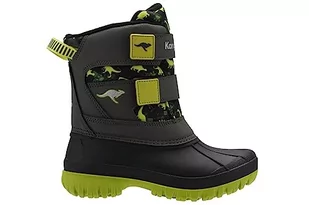 KangaROOS K-Bennet V śniegowce, wojskowa zieleń/limonka, rozmiar 34, Military Green Limetta, 34 EU - Śniegowce damskie - miniaturka - grafika 1