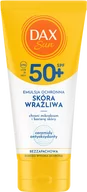 Balsamy i kremy do opalania - Dax Sun SPF50+ - Emulsja ochronna Skóra Wrażliwa 100 ml - miniaturka - grafika 1
