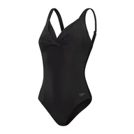 Stroje kąpielowe - Speedo Damski strój kąpielowy modelujący krzyż węzeł 1 sztuka bielizna modelująca plaża i wakacje stroje kąpielowe, czarny, 40/16 - miniaturka - grafika 1