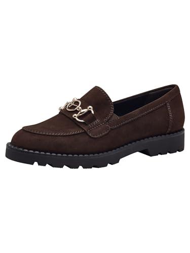 Tamaris Damskie kapcie 1-24322-43, Mocca Suede, 36 EU