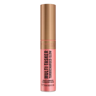 Rimmel Multi Tasker Turbocharged Glow Róż w płynie, 002 Rosy Rebel - Róże do policzków - miniaturka - grafika 1