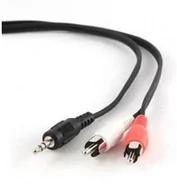 Kable - Gembird Kabel MINIJACK/2XRCA CHINCH)M/M 2.5M AKGEMG00105 - miniaturka - grafika 1