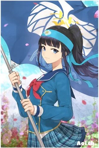 Plakat Anime Manga Aoi Ch AOIC_005 A2 (custom)