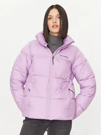Odzież trekkingowa damska - Columbia Kurtka zimowa Puffect™ Jacket Fioletowy Regular Fit - miniaturka - grafika 1